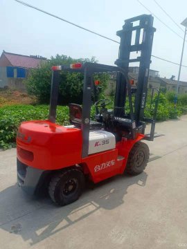 二手高门架圆包夹叉车转让 二手合力叉车 杭州叉车